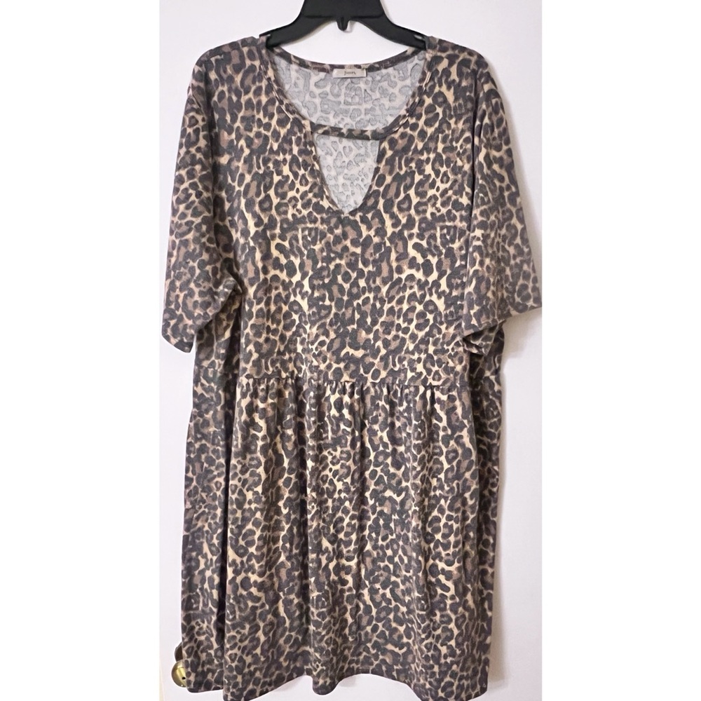 Cheetah Print Dress